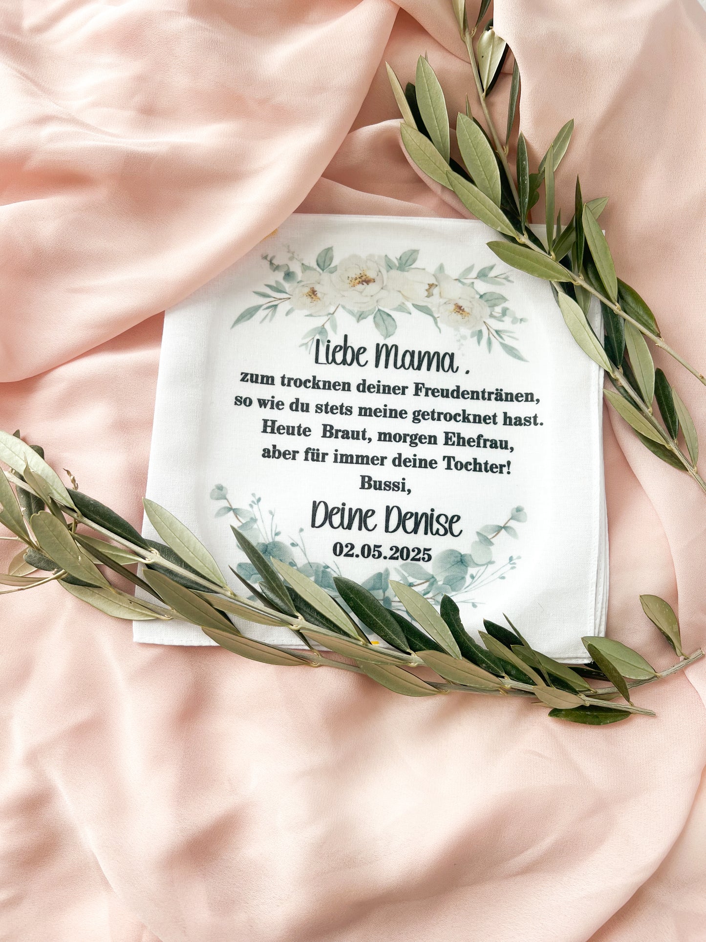 Personalisiertes Taschentuch (Groß)