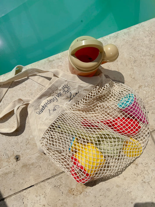 Strandspielzeugsack personalisiert