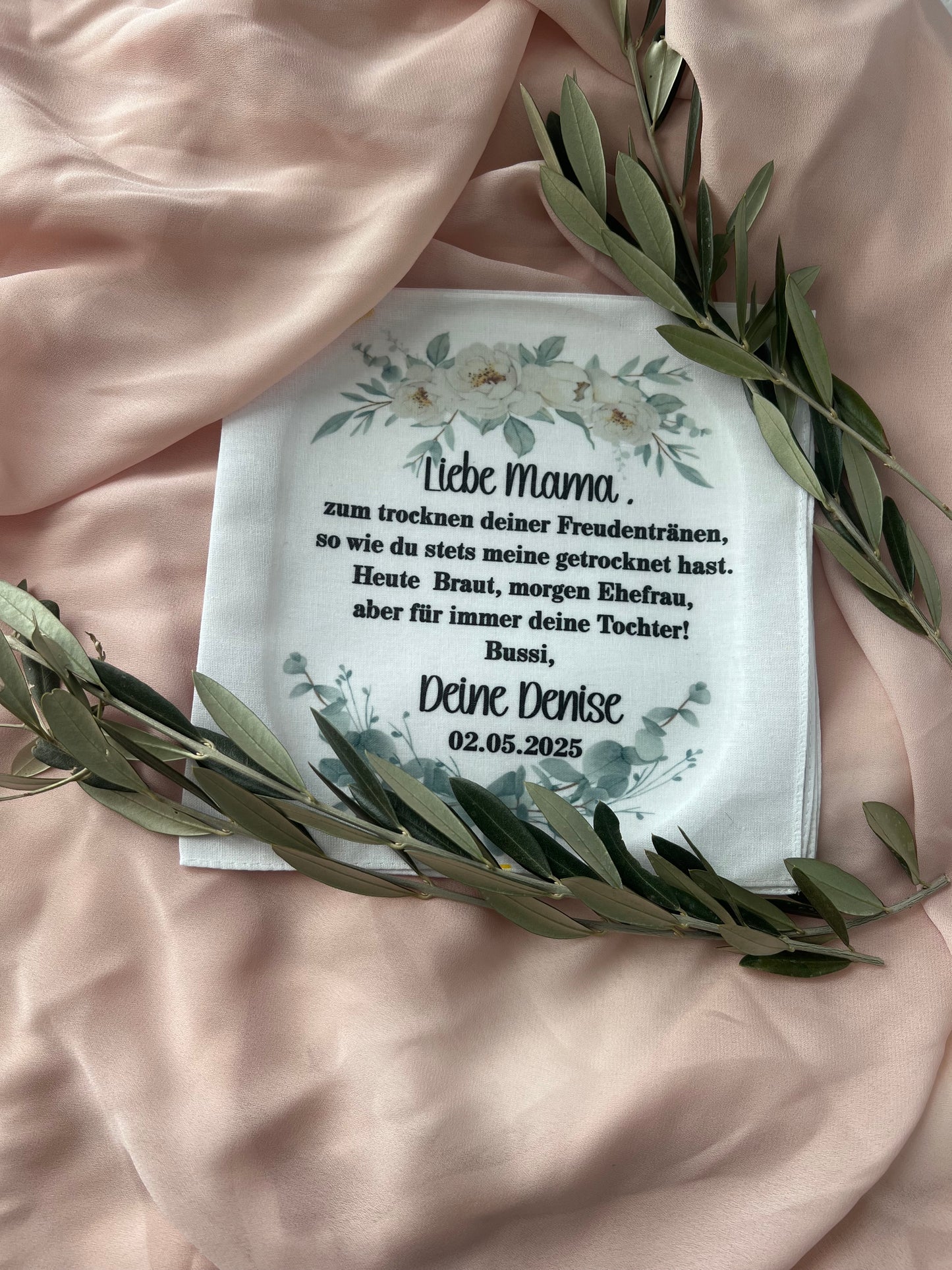 Personalisiertes Taschentuch (Groß)